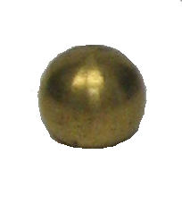 7/8" UNFINISHED BRASS BALL